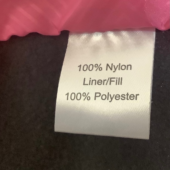 Jacket GGblue Black Quilted Front / Back Sz Small Stretch - Picture 9 of 11